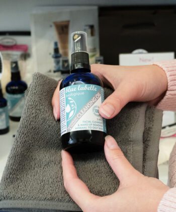 Petitgrain Tamanu Cleansing Oil in hand Oct 2020