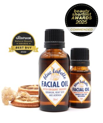 Glow facial oil double awards