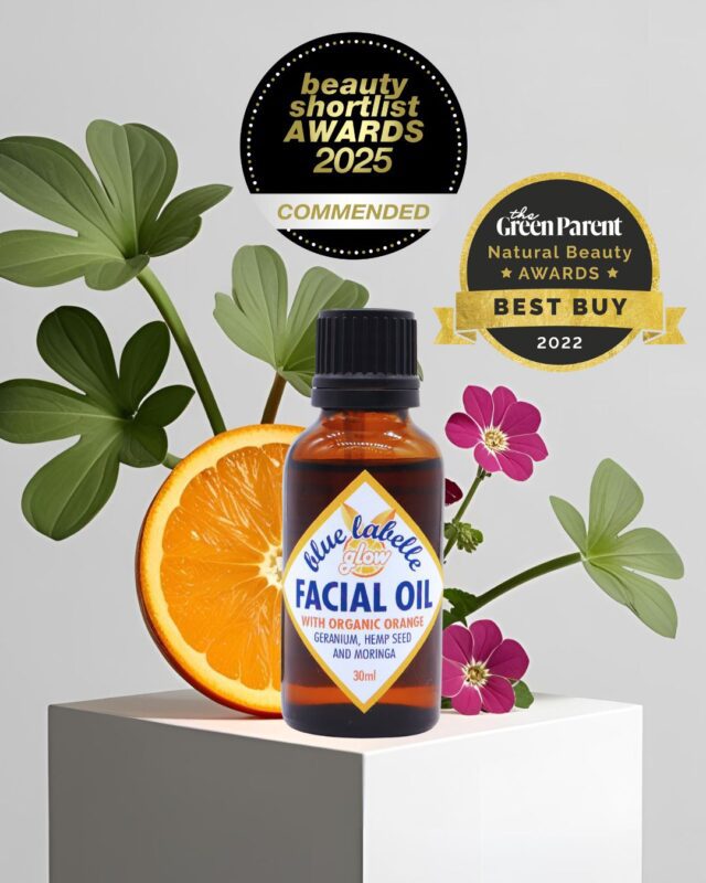glow facial oil double awards style