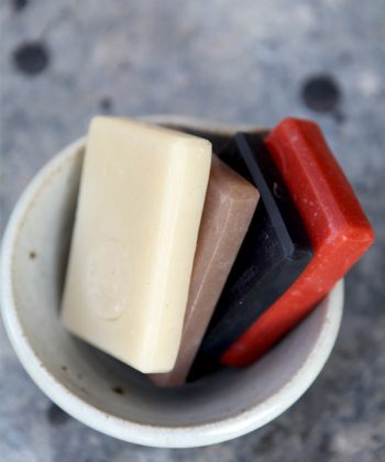 Charcoal Soap, Eucalyptus Soap, Blue Labelle