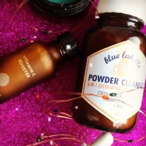 Glow powder cleanser, cleansing powder, vitamin c cleanser