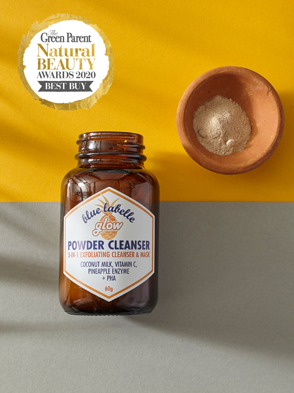 Glow Powder Cleanser wins Natural Beauty Award