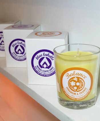 Blue Labelle Balance Natural Candle large