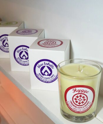 Blue Labelle Hygge Natural Candle large
