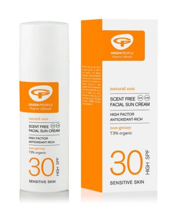 Green People facial sun cream SPF 30