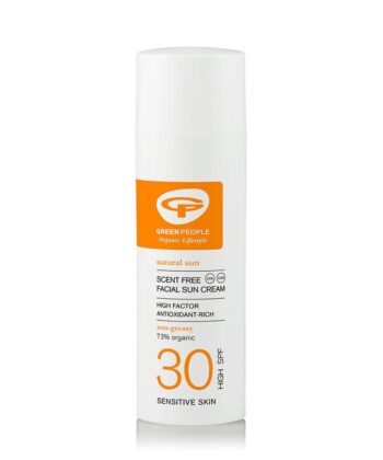 Green People facial sun cream SPF 30