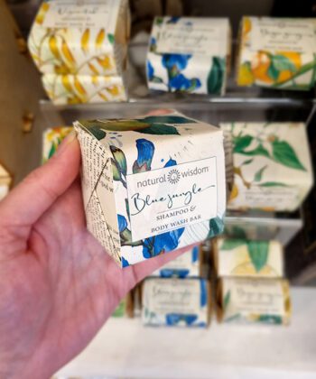 Blue Jungle 100g shampoo bar
