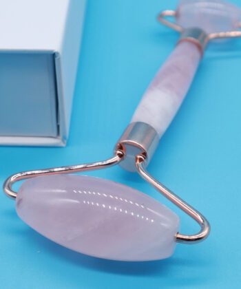 Rose Quartz Roller - Rose Quartz Face Roller