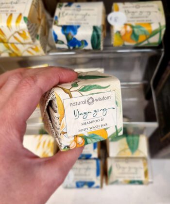 Yuzu 100g shampoo bar