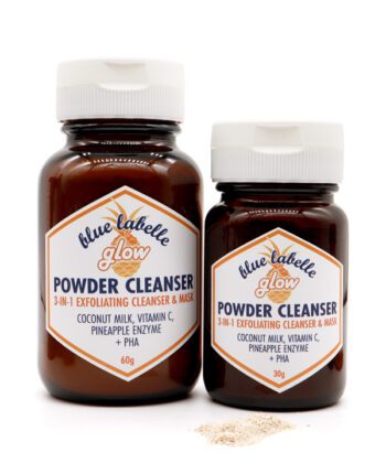 Glow powder cleanser, cleansing powder, vitamin c cleanser