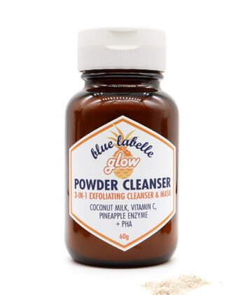 Glow powder cleanser, cleansing powder, vitamin c cleanser