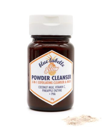 Glow powder cleanser, cleansing powder, vitamin c cleanser