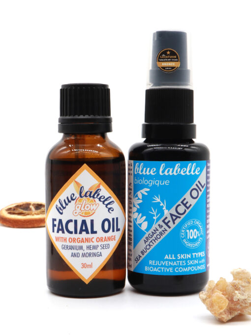 Glow & Nourish Kit | Organic Facial Oils for Night & Day