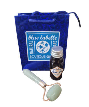 Glow Face Oil + Mini Jade Face Roller 2