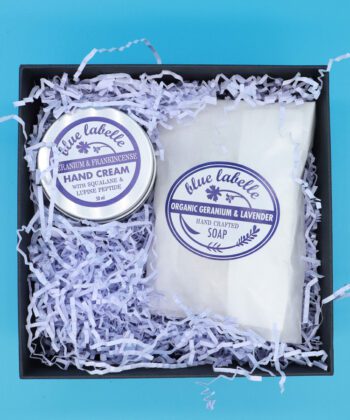 Hand Cream Gift Set with Organic Soap