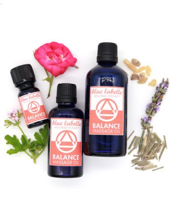 Balance massage oil & essential oil blend