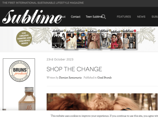 Blue Labelle in Sublime Magazine