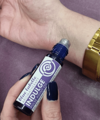 Pulse Point oil being applied