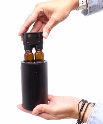 waterless portable diffuser, cordless essential oil diffuser