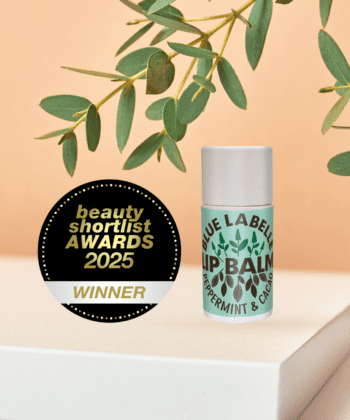 Peppermint & cacao lip balm wins beauty shortlist award